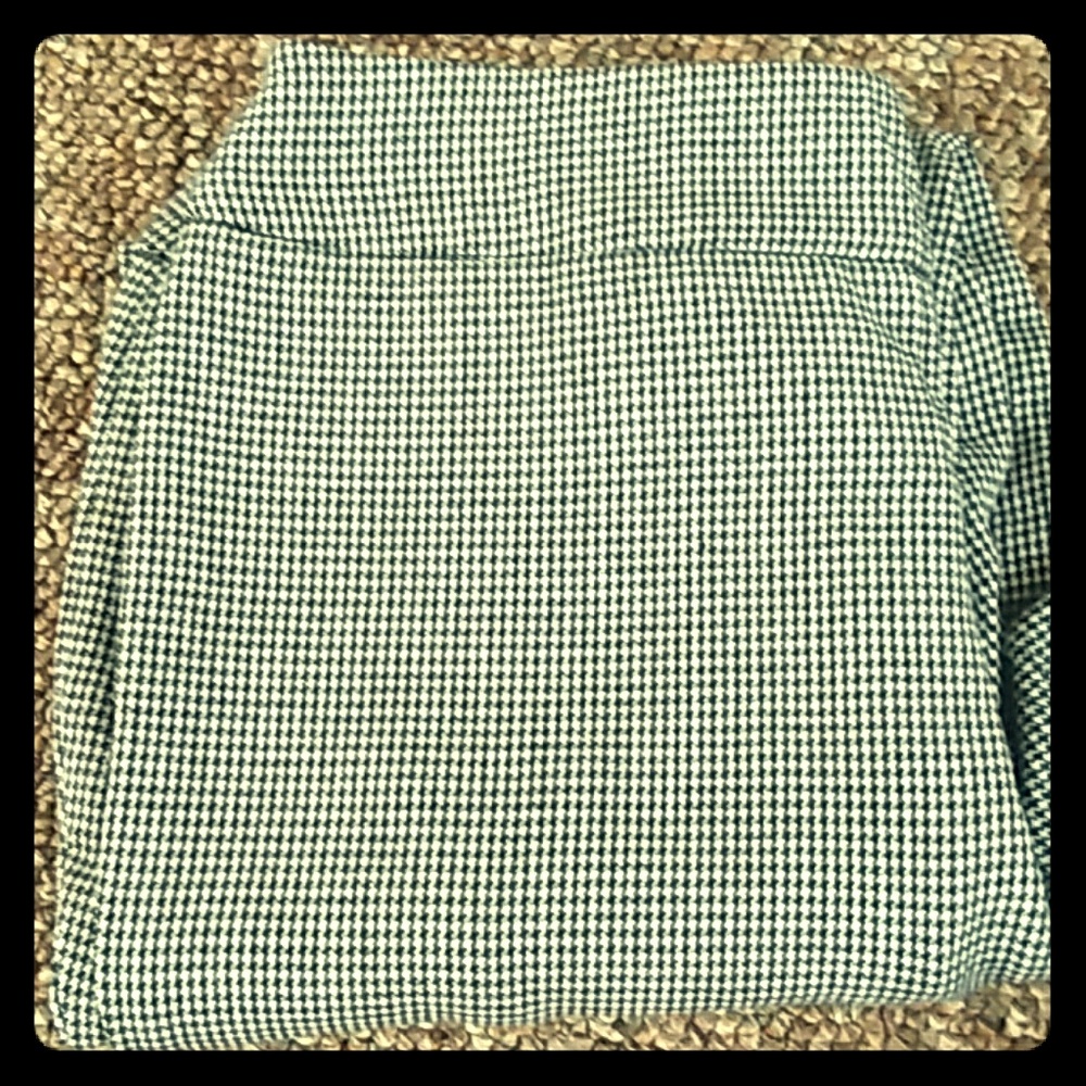 Black and White Cotton Pants